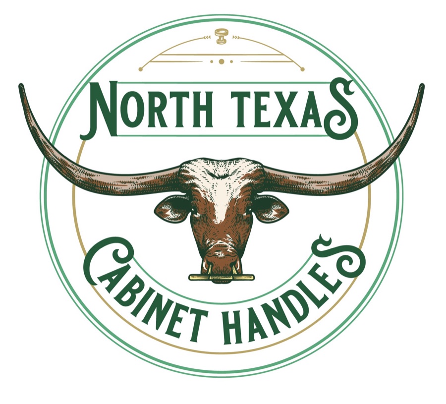 North Texas Cabinet Handles longhorn emblem